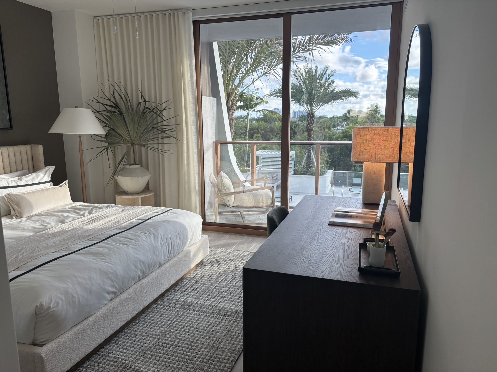 Bedroom Sheer Draperies